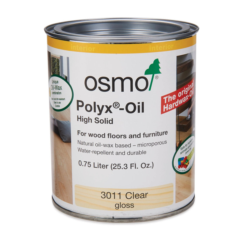 Polyx-Oil - Solvent Based - Finish Color:Clear - Sheen:Gloss - Size:0.75 Liter